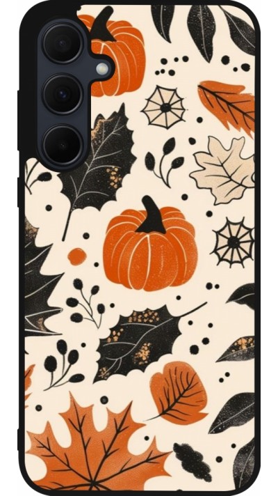 Samsung Galaxy A35 5G Case Hülle - Silikon schwarz Autumn 2024 nature