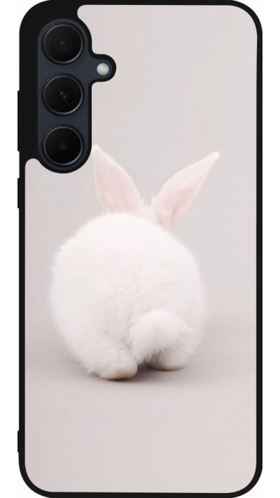 Samsung Galaxy A35 5G Case Hülle - Silikon schwarz Easter 2024 bunny butt