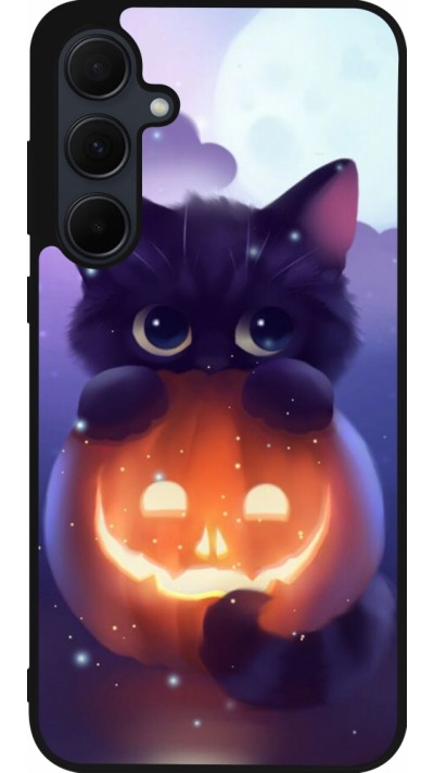 Samsung Galaxy A35 5G Case Hülle - Silikon schwarz Halloween 17 15