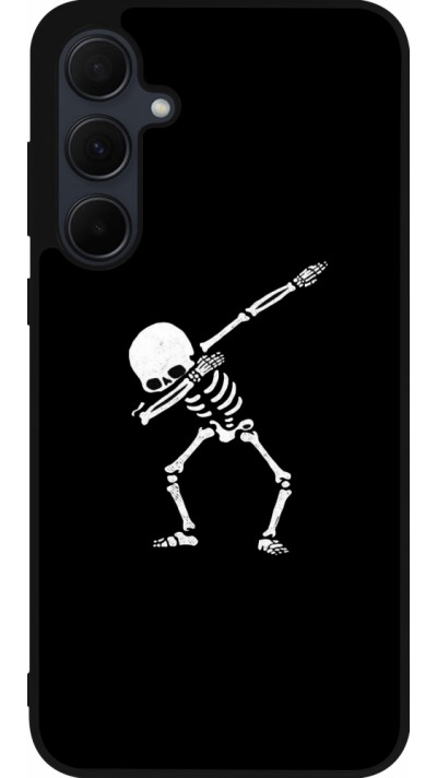 Samsung Galaxy A35 5G Case Hülle - Silikon schwarz Halloween 19 09