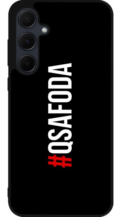 Samsung Galaxy A35 5G Case Hülle - Silikon schwarz Qsafoda 1