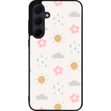 Samsung Galaxy A35 5G Case Hülle - Silikon schwarz Spring 23 weather