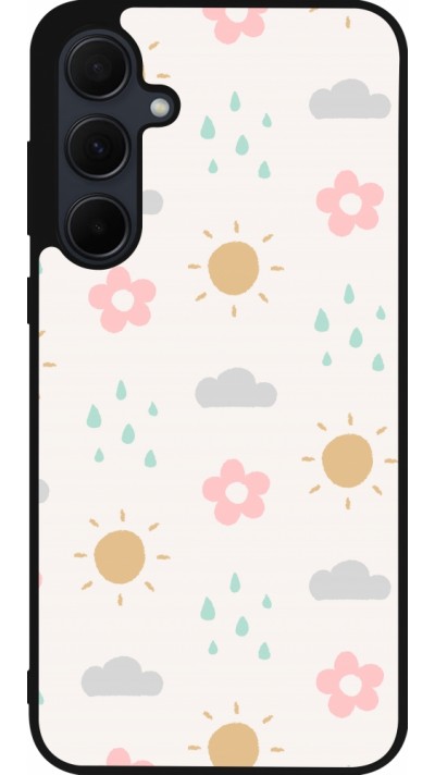 Samsung Galaxy A35 5G Case Hülle - Silikon schwarz Spring 23 weather