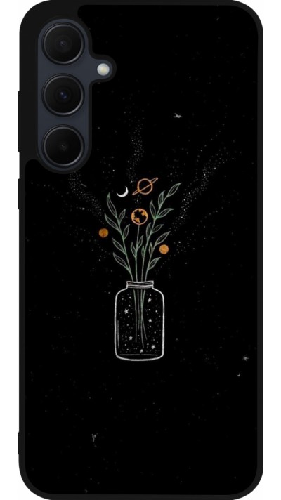 Coque Samsung Galaxy A35 5G - Silicone rigide noir Vase black