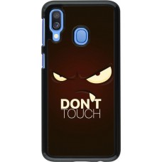 Hülle Samsung Galaxy A40 - Angry Dont Touch