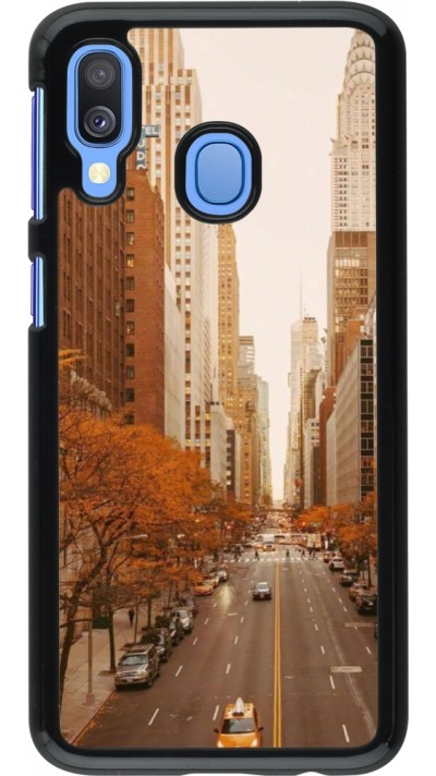 Samsung Galaxy A40 Case Hülle - Autumn 2024 New York city