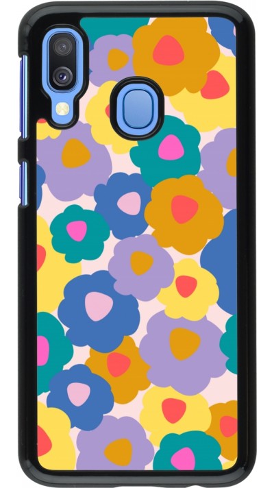 Samsung Galaxy A40 Case Hülle - Easter 2024 flower power