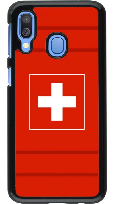 Hülle Samsung Galaxy A40 - Euro 2020 Switzerland