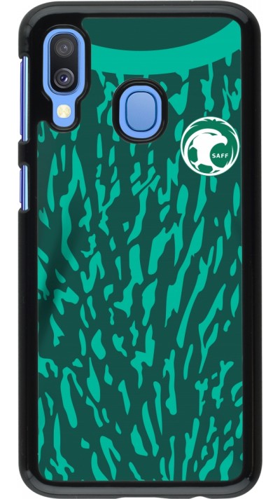 Samsung Galaxy A40 Case Hülle - Saudi-Arabien 2022 personalisierbares Fussballtrikot