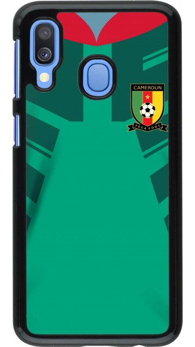 Samsung Galaxy A40 Case Hülle - Kamerun 2022 personalisierbares Fussballtrikot