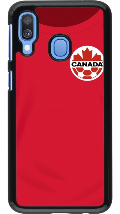 Samsung Galaxy A40 Case Hülle - Kanada 2022 personalisierbares Fussballtrikot