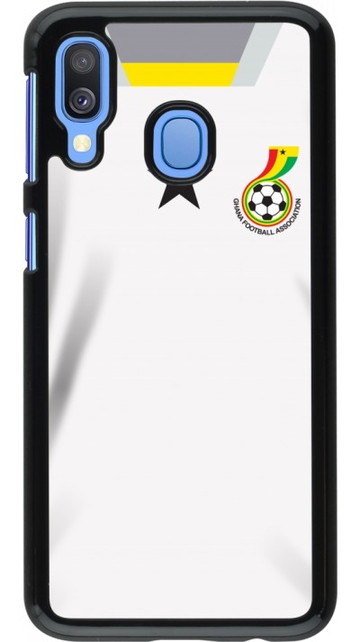 Samsung Galaxy A40 Case Hülle - Ghana 2022 personalisierbares Fussballtrikot