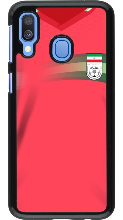 Samsung Galaxy A40 Case Hülle - Iran 2022 personalisierbares Fussballtrikot