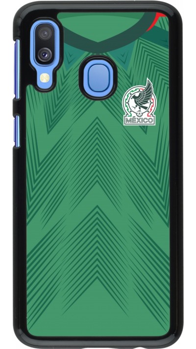 Samsung Galaxy A40 Case Hülle - Mexiko 2022 personalisierbares Fussballtrikot