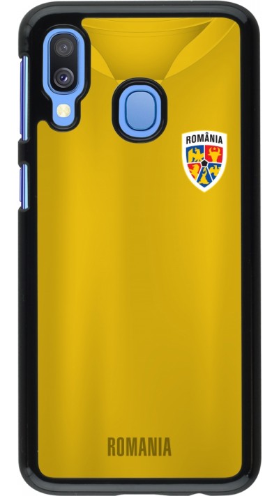 Samsung Galaxy A40 Case Hülle - Fussballtrikot Rumänien