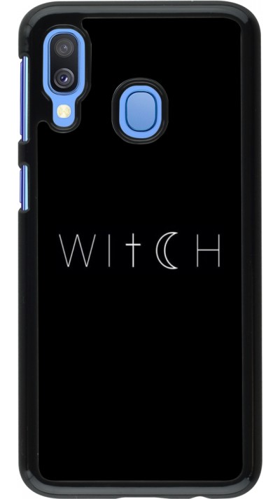 Samsung Galaxy A40 Case Hülle - Halloween 22 witch word