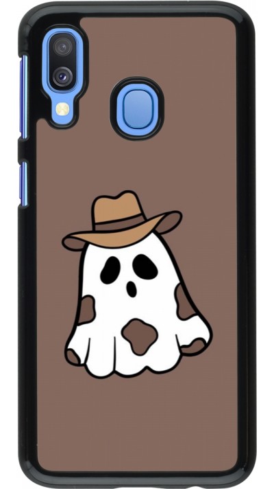 Samsung Galaxy A40 Case Hülle - Halloween 2024 cowboy ghost