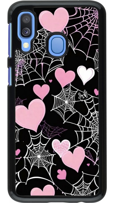 Samsung Galaxy A40 Case Hülle - Halloween 2024 girly