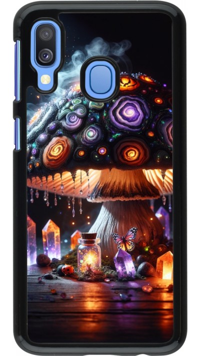 Samsung Galaxy A40 Case Hülle - Halloween Zaubertrank Magie