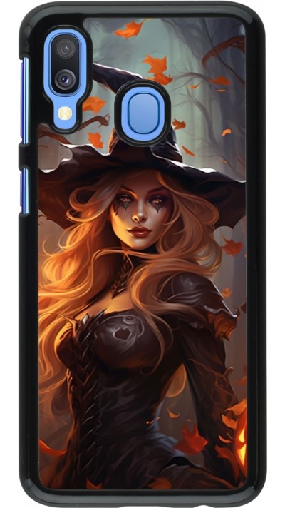 Samsung Galaxy A40 Case Hülle - Halloween 2024 sexy witch