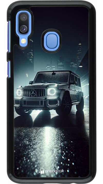 Samsung Galaxy A40 Case Hülle - Mercedes G AMG Nacht