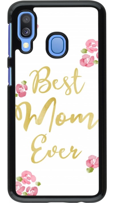 Samsung Galaxy A40 Case Hülle - Mom 2024 best Mom ever