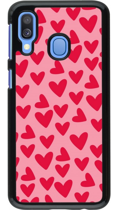 Samsung Galaxy A40 Case Hülle - Mom 2024 kleine Herzen