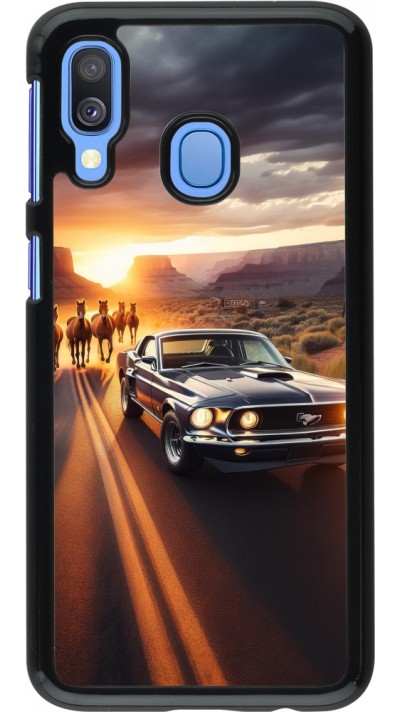 Samsung Galaxy A40 Case Hülle - Mustang 69 Grand Canyon