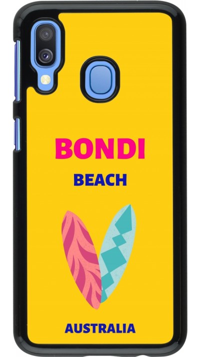 Samsung Galaxy A40 Case Hülle - Pop Summer Destination Bondi