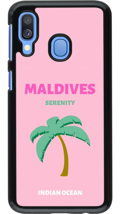 Samsung Galaxy A40 Case Hülle - Pop Summer Destination Maldives