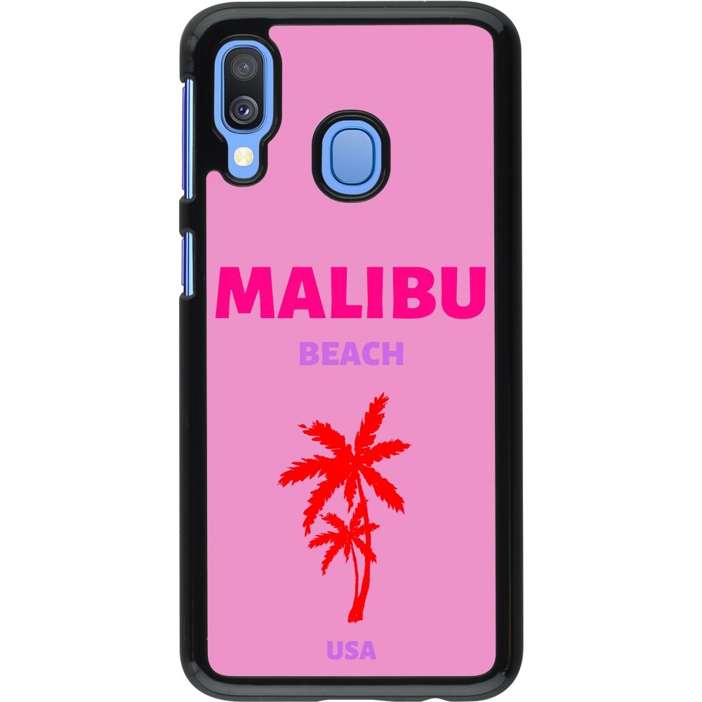 Samsung Galaxy A40 Case Hülle - Pop Summer Destination Malibu