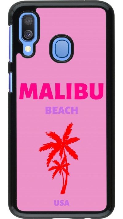 Samsung Galaxy A40 Case Hülle - Pop Summer Destination Malibu