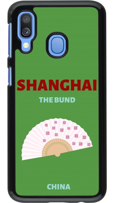 Samsung Galaxy A40 Case Hülle - Pop Summer Destination Shanghai