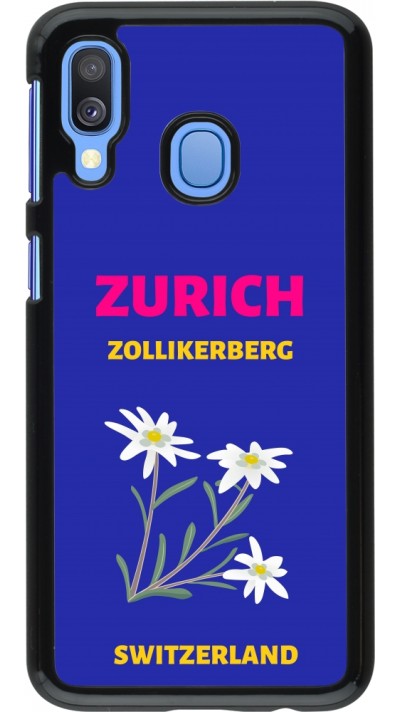 Samsung Galaxy A40 Case Hülle - Pop Summer Destination Zurich