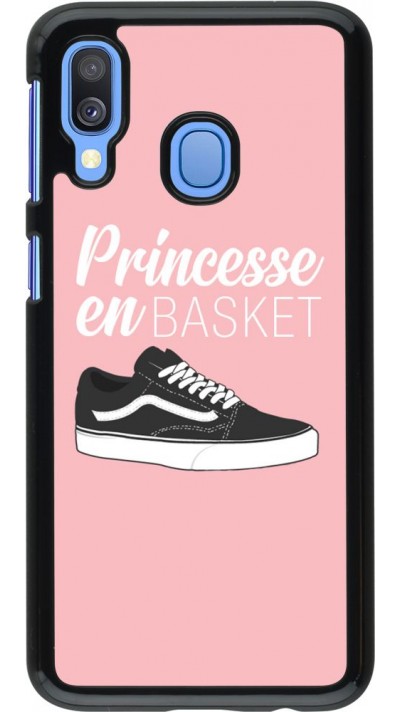 Hülle Samsung Galaxy A40 - princesse en basket