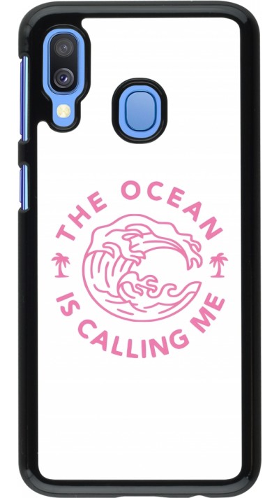 Samsung Galaxy A40 Case Hülle - The Ocean is calling me