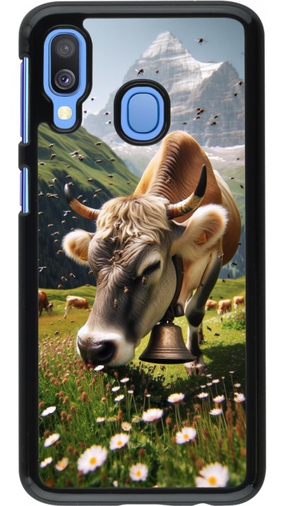 Samsung Galaxy A40 Case Hülle - Kuh Berg Wallis