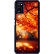 Samsung Galaxy A41 Case Hülle - Herbst Magisch Orange