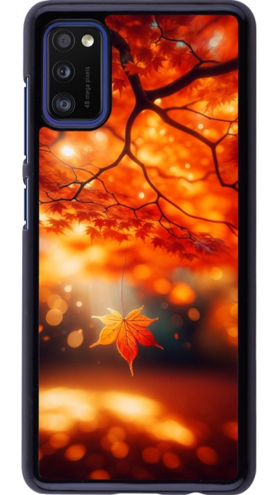 Samsung Galaxy A41 Case Hülle - Herbst Magisch Orange