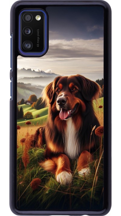 Samsung Galaxy A41 Case Hülle - Hund Land Schweiz