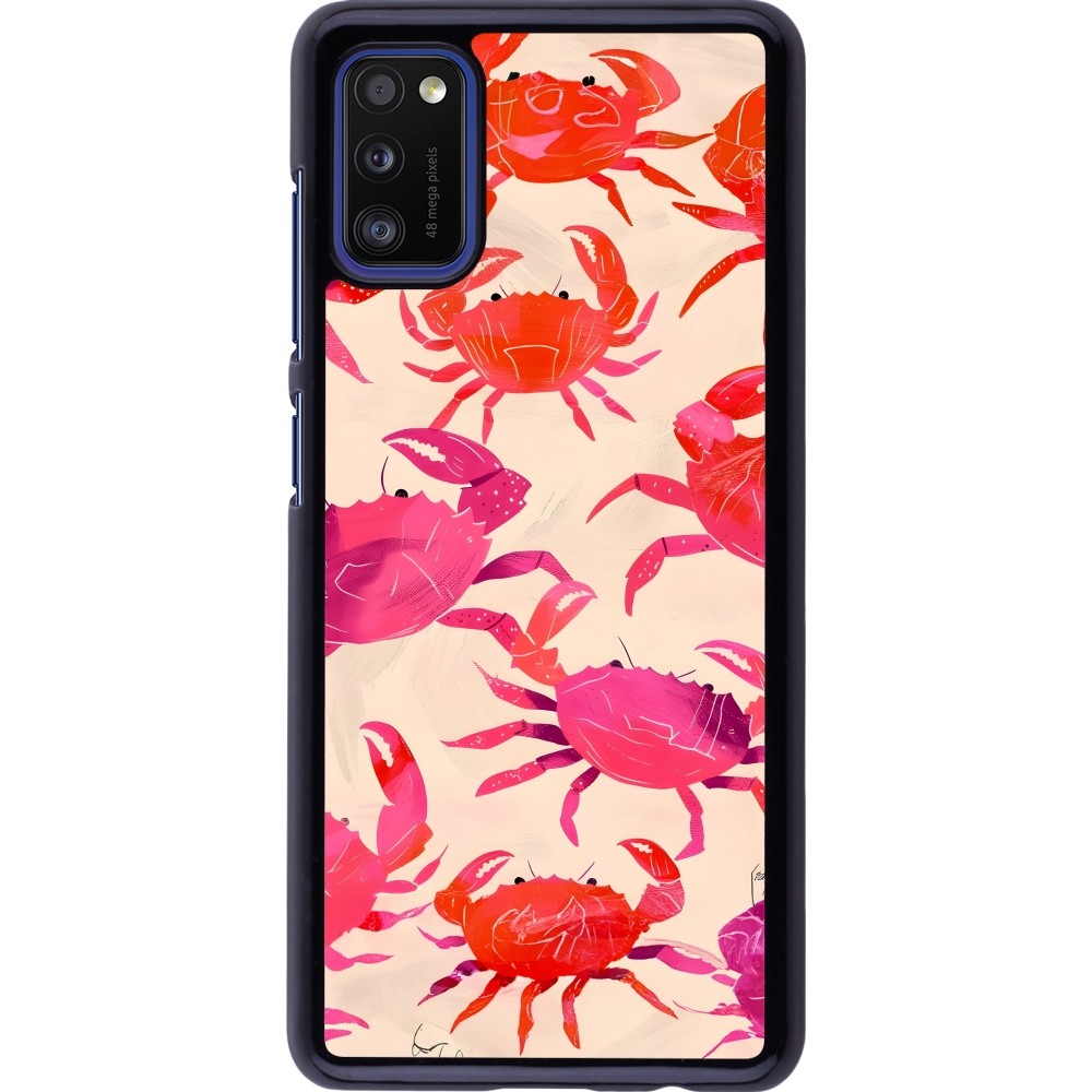 Samsung Galaxy A41 Case Hülle - Crabs Paint