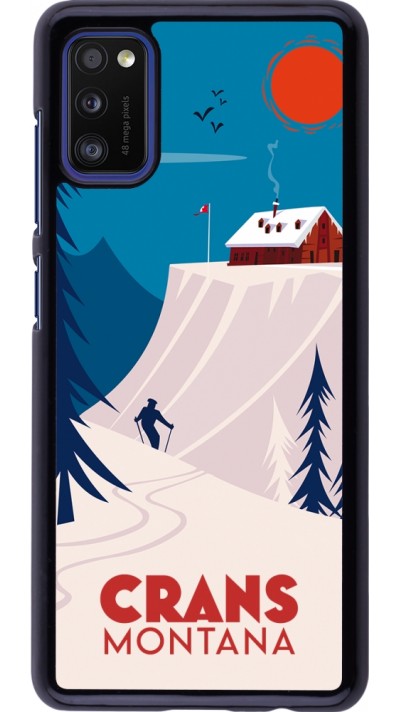 Samsung Galaxy A41 Case Hülle - Crans-Montana Cabane