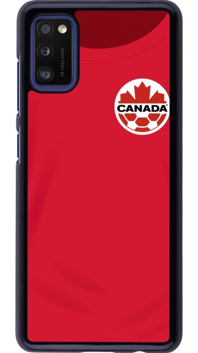 Samsung Galaxy A41 Case Hülle - Kanada 2022 personalisierbares Fussballtrikot