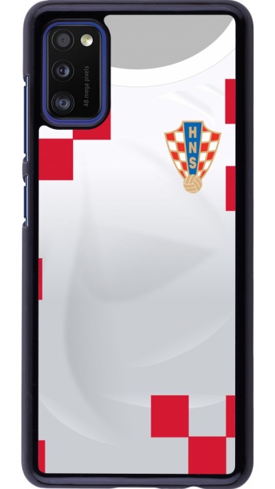 Samsung Galaxy A41 Case Hülle - Kroatien 2022 personalisierbares Fussballtrikot