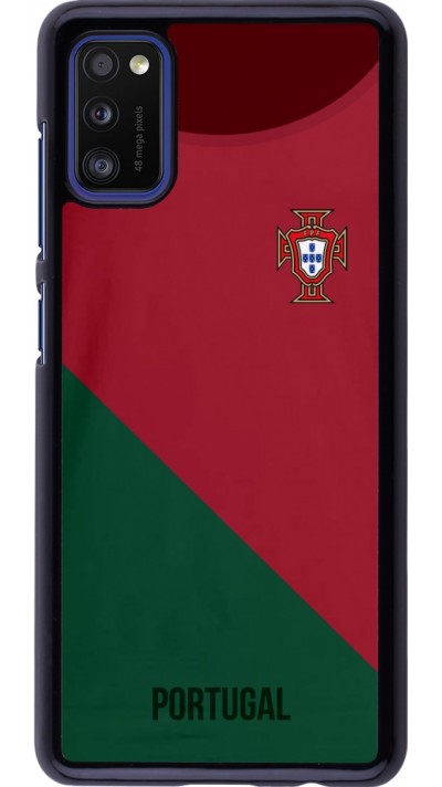 Samsung Galaxy A41 Case Hülle - Fussballtrikot Portugal2022