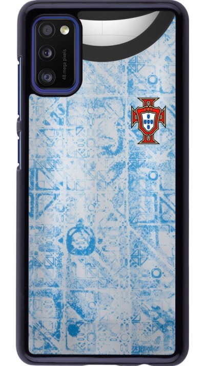 Samsung Galaxy A41 Case Hülle - Portugal Away personalisierbares Fussballtrikot