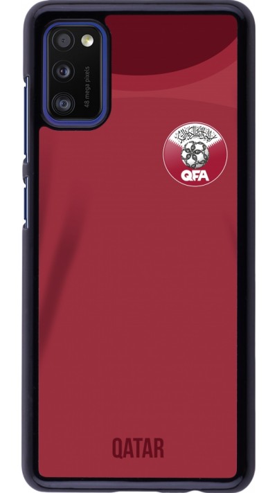 Samsung Galaxy A41 Case Hülle - Katar 2022 personalisierbares Fussballtrikot