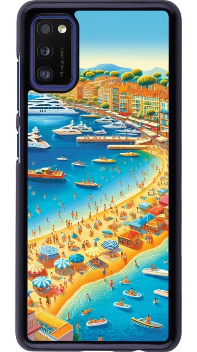 Samsung Galaxy A41 Case Hülle - French Riviera People