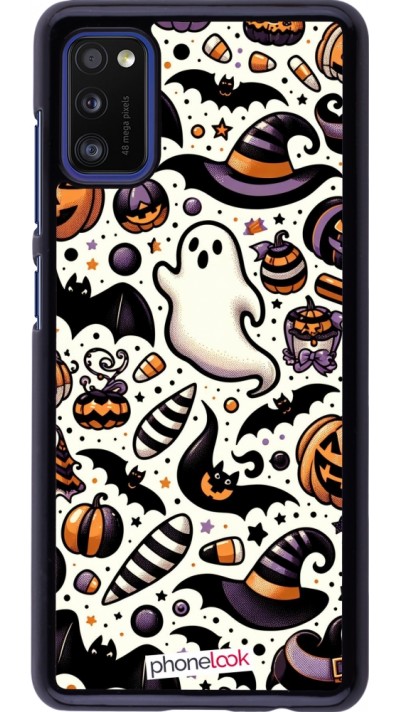 Samsung Galaxy A41 Case Hülle - Halloween 2024 Niedliches Muster