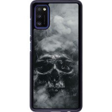 Samsung Galaxy A41 Case Hülle - Halloween 2024 smoky skull